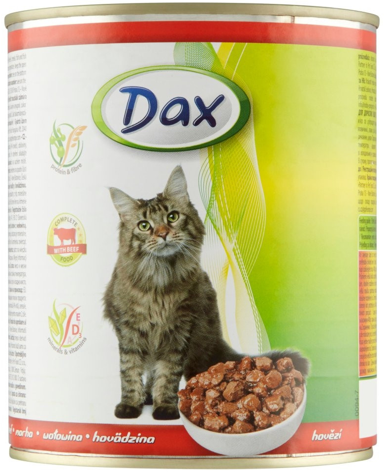 Dax drůbeží kousky kočka 830 g