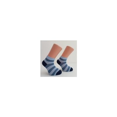KUBÍK Kotníkové ponožky z bambusové viskózy, Modrá – Zboží Mobilmania