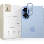 TECH-PROTECT CAMALLOY FIT+ kryt fotoaparátu pro iPhone 17 mlhavě modrý – Zboží Živě