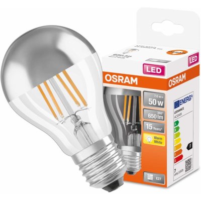 Osram LED žárovka zrcadlová 6,5 W E27 2700 K teple bílá – Hledejceny.cz
