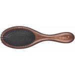 Sibel Decopad oválný dřevěný kartáč na vlasy s kančími a nylonovými štětinami 8470125 22 x 7 cm – Sleviste.cz