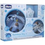 Chicco Rainbow hrající panel First Dreams Sky na postýlku s hračkami modrý – Hledejceny.cz