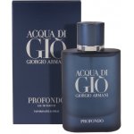 Giorgio Armani Acqua Di Giò Profondo parfémovaná voda pánská 75 ml – Hledejceny.cz