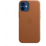 Apple iPhone 12 mini Leather MagSafe Saddle Brown MHK93ZM/A – Zboží Živě