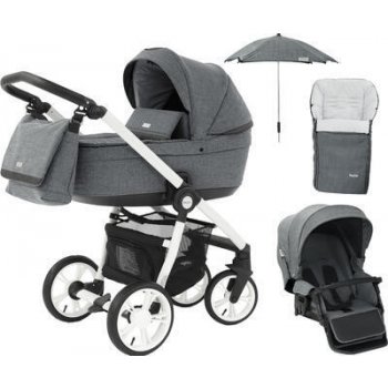 Babystyle Prestige3 Active white/ black 6v1 Misty Grey 2022