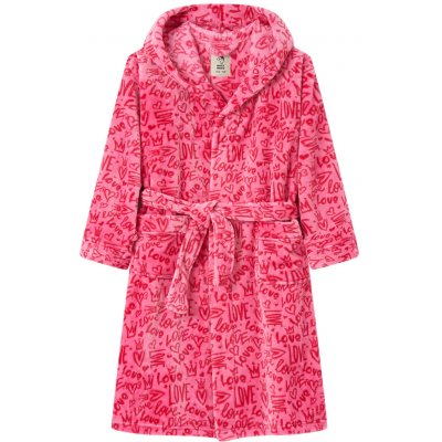 Wolf & Wolfie Z2593 dívčí župan sytě růžová – Zboží Dáma