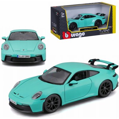 Bburago Plus Porsche 911 GT3 Mint Green 1:24 – Hledejceny.cz