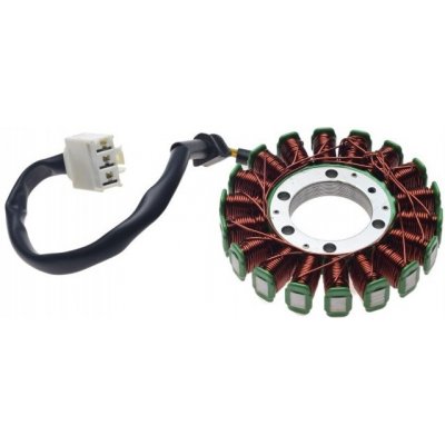 stator zapalování 18 cívek/ 1 konektor / 3 kabely - HONDA CBR 1000 RR OEM: 31100-MEL-305, 31120-MEL-D21 | Zboží Auto