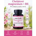 Linie4Life Chelátové magnesium+B6 60 kapslí – Hledejceny.cz
