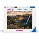 RAVENSBURGER Vodopád Haifoss Skandinávie 1000 dílků – Sleviste.cz