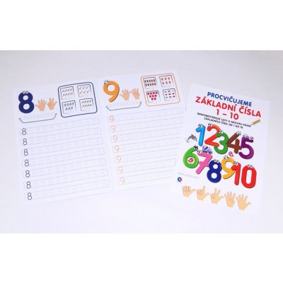Pracovní listy A4 Procvičujeme základní čísla 1-10 – Sleviste.cz