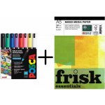 Uni Posca PC-1MR sada 8 ks základní barvy – Zboží Živě