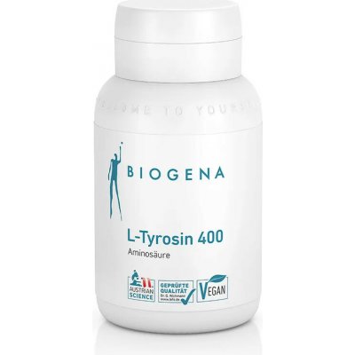 Biogena L-Tyrosin 400 mg 120 kapslí – Hledejceny.cz
