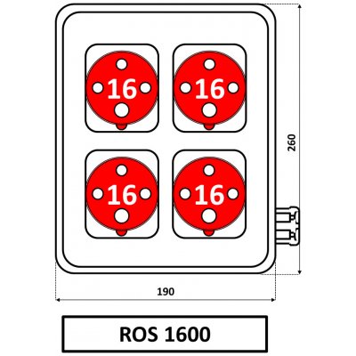 SEZ ROS 1600 – Zboží Mobilmania