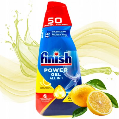 Finish Power All in1 gel do myčky Lemon 1 l – Zboží Mobilmania