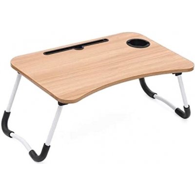 KIK Skládací stolek na notebook do postele KX5185 – Zboží Mobilmania