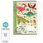 ARGUS Sešit A5 TYP 512 Dinosauři – Zboží Dáma