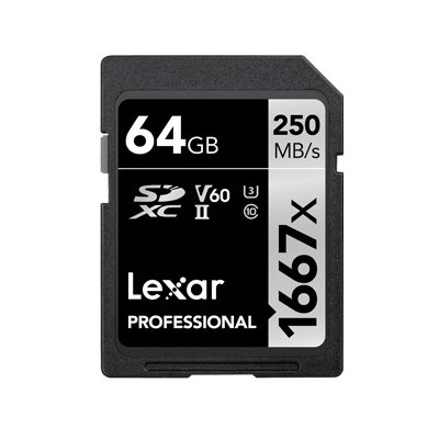 Lexar SDXC 64 GB LSD64GCB1667