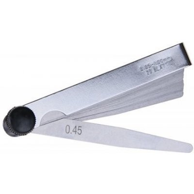 Měrky spárové 0. 05-1mm 20listů – Sleviste.cz