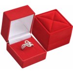 JK Box Sametová dárková krabička na prsten RE-02/A7 – Zboží Mobilmania