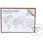 Wooden City 3D puzzle Mapa Světa M 31 ks WM501 – Zbozi.Blesk.cz
