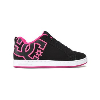 DC boty Court Graffik KPS black/pink stencil