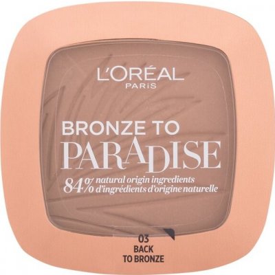 L'Oréal Paris Wake Up & Glow Back to Bronze bronzer 03 Back To Bronze 9 g – Hledejceny.cz