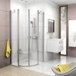 Ravak Chrome CSKK4-90 satin+transparent 3Q170U00Z1 – Sleviste.cz