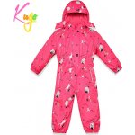 Kugo Dívčí zimní kombinéza růžová KB9703 – Zboží Mobilmania