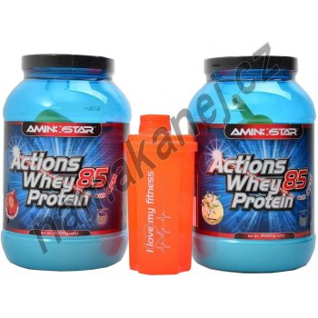 Aminostar Whey Protein Actions 85% 4000 g od 1 881 Kč - Heureka.cz