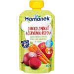 Hamánek kapsička Jablko s mrkví a červenou řepou 100 g – Sleviste.cz