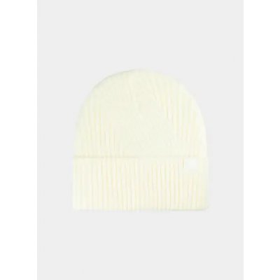 4F dámská zimní čepice beanie s ribovaným pletením 4FWAW25ACAPF569 bílá – Hledejceny.cz