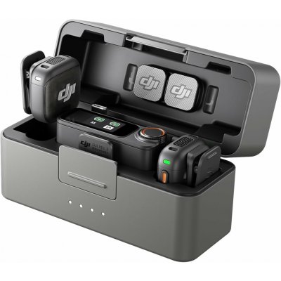 DJI Mic 3 /2 TX + 1 RX + Charging Case/ - CP.RN.00000480.01 – Zboží Mobilmania
