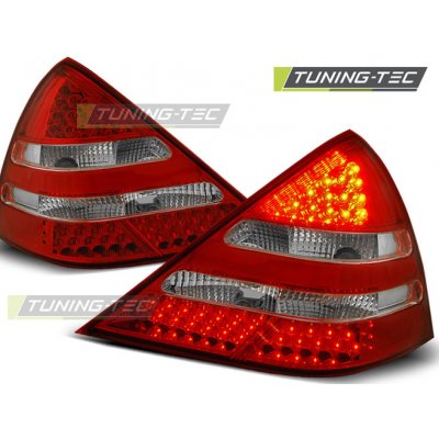 Tuning-Tec Zadní čirá LED světla Mercedes Benz SLK I R170 (1996 - 2004) - červené – Hledejceny.cz
