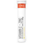 GymBeam Vitamin C + zinek šumivé citrusové ovoce 20 tablet – Hledejceny.cz