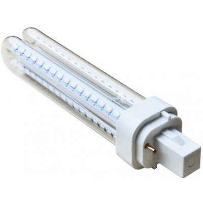 LED21 LED žárovka B5 PLC G24D 11W 48xSMD2835 1070lm Studená bílá – Sleviste.cz