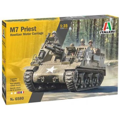 Italeri M7 Priest Model Kit tank 6580 1:35 – Zboží Dáma