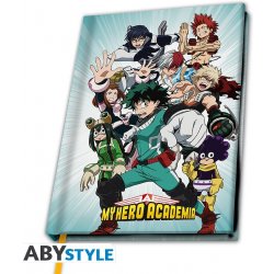 ABYstyle Zápisník My Hero Academia Heroes A5