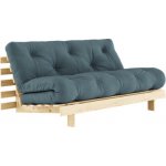 sofa Root by Karup bezbarvé + futon petrol blue 757 – Zboží Mobilmania