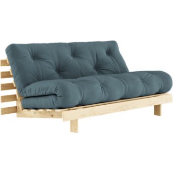 sofa ROOT by Karup bezbarvé + futon petrol blue 757