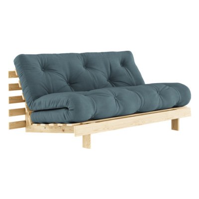 sofa ROOT by Karup bezbarvé + futon petrol blue 757 – Zboží Mobilmania