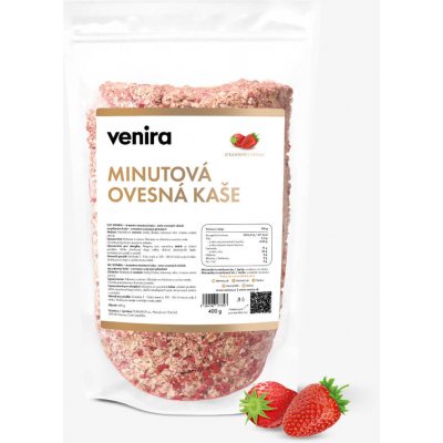 Venira minutová ovesná kaše strawberry dream 400 g – Hledejceny.cz