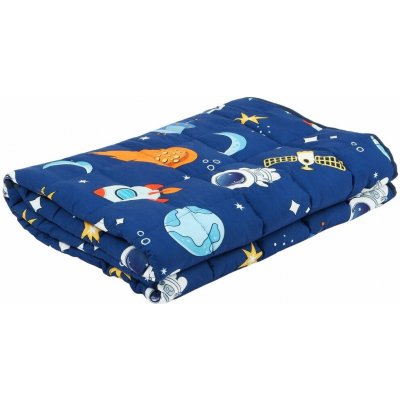 Isomedix 26897 Zátěžová přikrývka antistresová modrá 4 kg 100 x 150 – Zboží Dáma