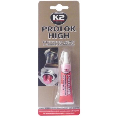 K2 PROLOK HIGH Fixátor šroubových spojů 6g červený | Zboží Auto