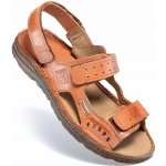 Pánské kožené sandály na suchý zip – Zboží Dáma