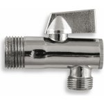 NOVASERVIS Rohový ventil s filtrem hliníková páka 1/2"x 3/8" (CF3008/10) – Zboží Mobilmania