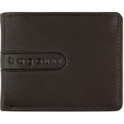 Bugatti Pánská kožená peněženka RFID Bomba Small Wallet 49135002 hnědá