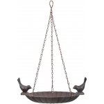 Esschert Design Závěsné napajedlo pro ptáky Ora 32 x 21 cm litina hnědá – Hledejceny.cz