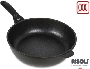 Risoli Pánev BLACKPLUS Induction hluboká 24 cm