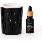 La Vie Est Belle aroma lampa černá + parfémovaný olej Sauvage – Sleviste.cz